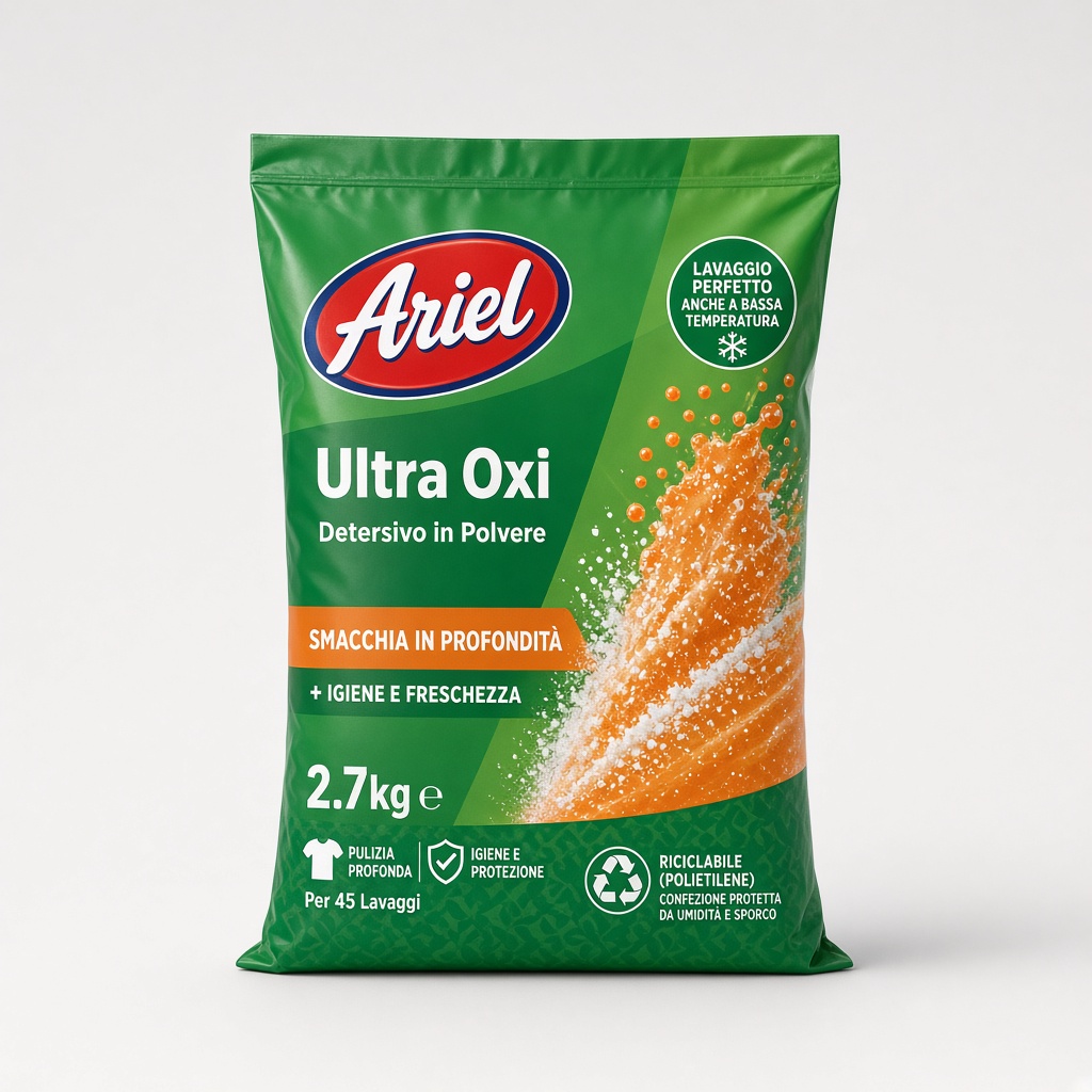 Detergente en polvo Ariel Ultra Oxi 2.7 kg