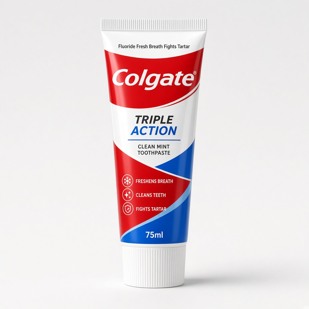 Pasta dental Colgate Triple Action 75 ml