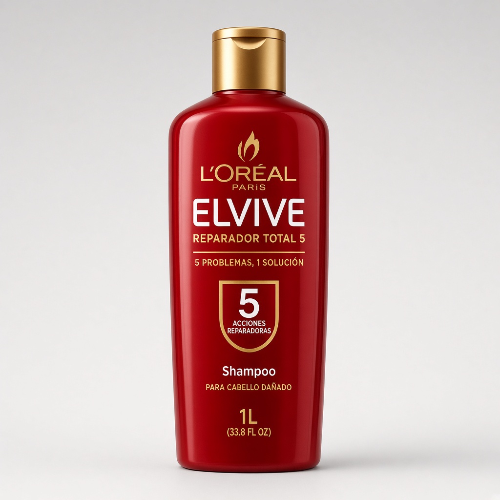 Shampoo Elvive Reparador Total 5 1 L