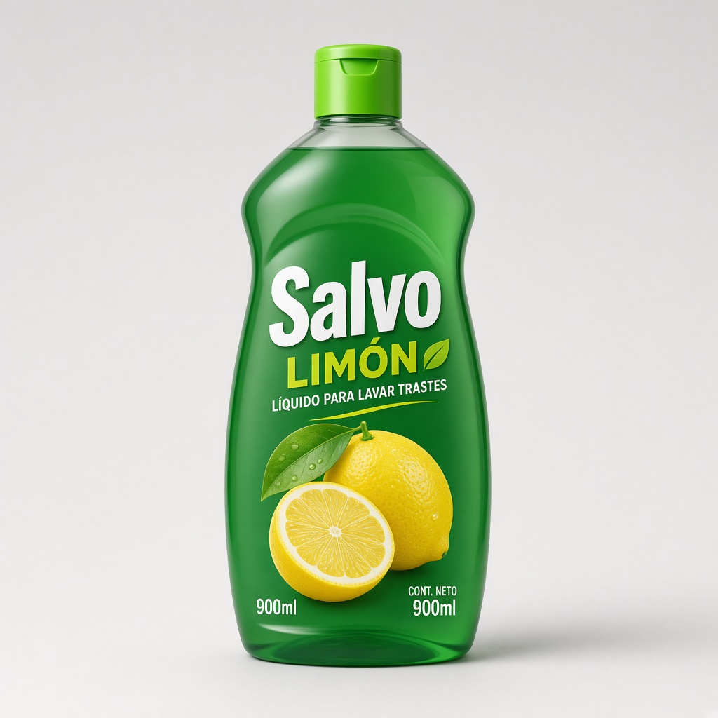 Lavatrastes Salvo Limón 900 ml