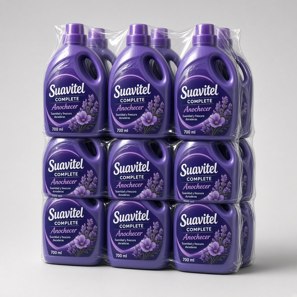 Suavitel Complete Anochecer 700 ml × 12 pzas